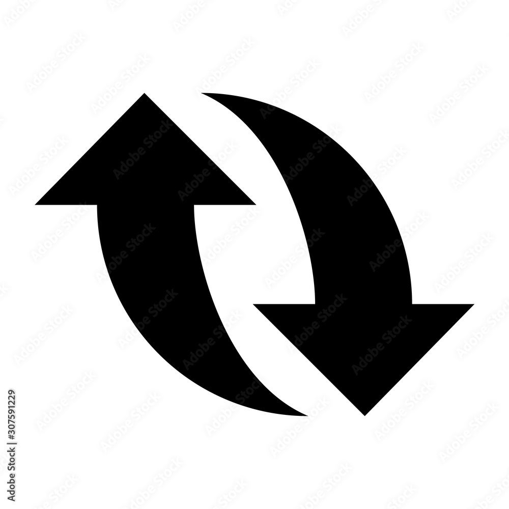 Balck vector arrow isolated on white background. Balck vector arrow isolated on white background.