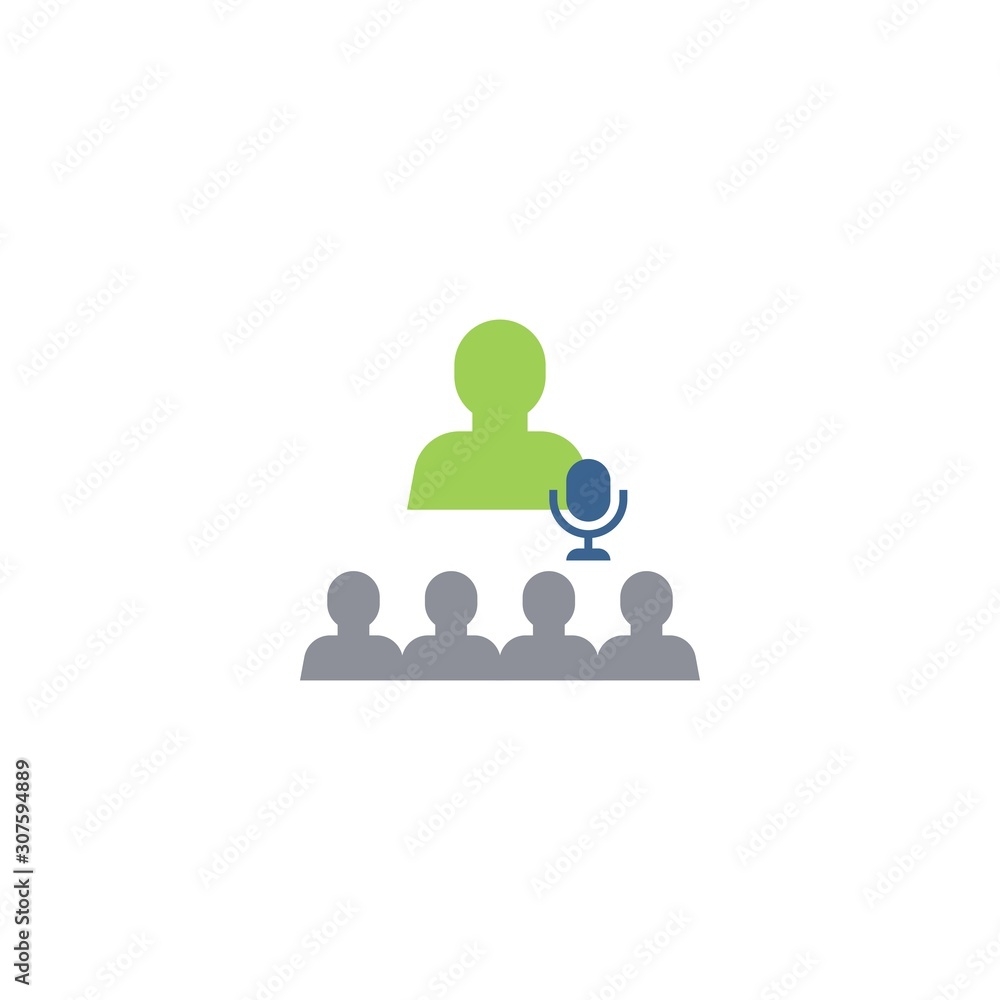 Audio Conference creative icon. From e-Learning icons collection. Isolated Audio Conference sign on white background Audio Conference creative icon. From e-Learning icons collection. Isolated Audio Conference sign on white background