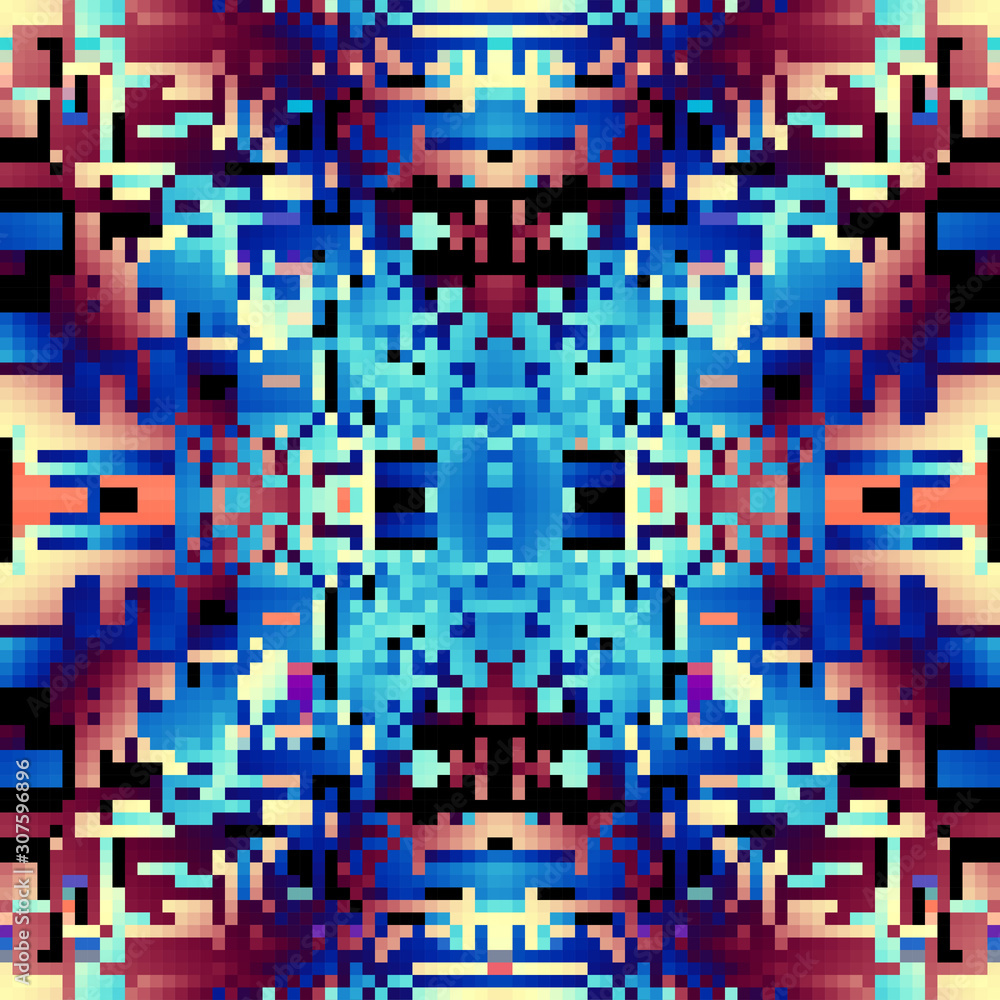 Geometric abstract pattern in low poly style.