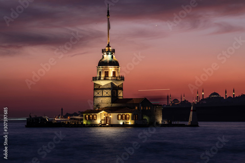 Kiz Kulesi - Maidens Tower - Istanbul - Turkey photo