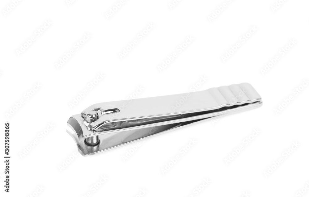 Nail clippers isolated on white background. Nail clippers isolated on white background.
