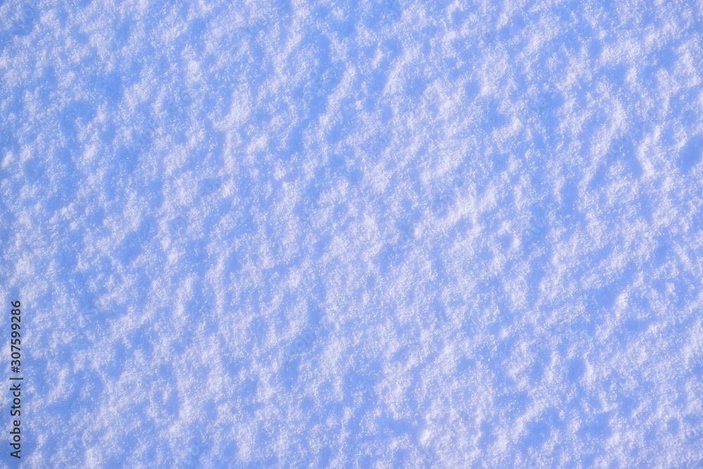 clean white snow surface