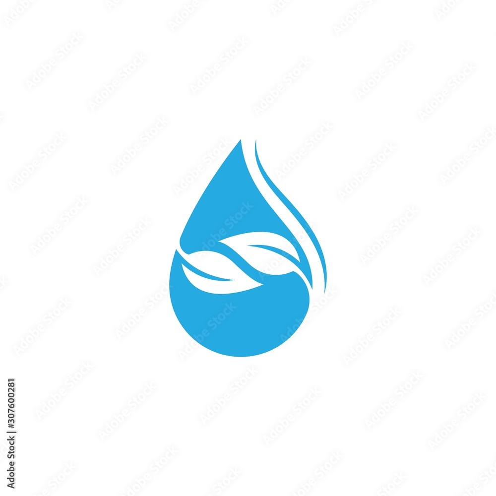 Water drop Logo Template vector illustration design Water drop Logo Template vector illustration design
