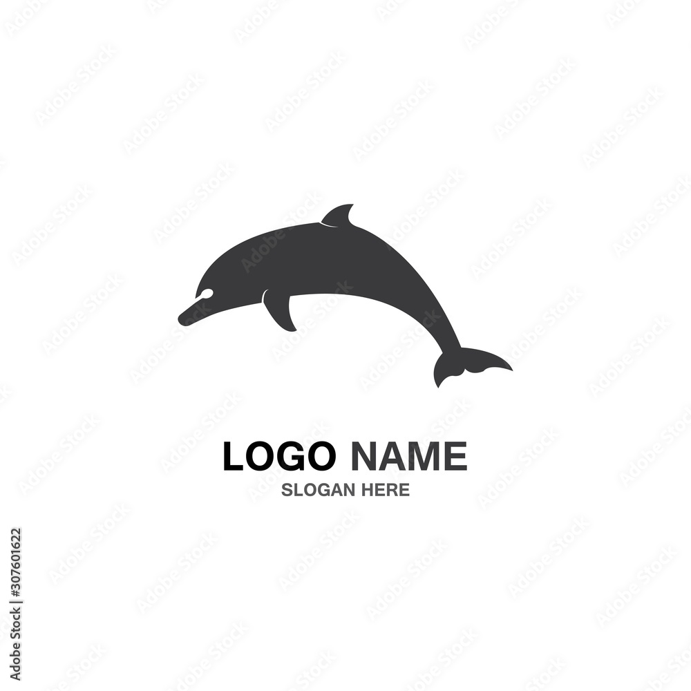 Fototapeta premium Fish logo vector illustration template