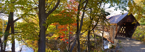 Covered bridge in new Hampshire 