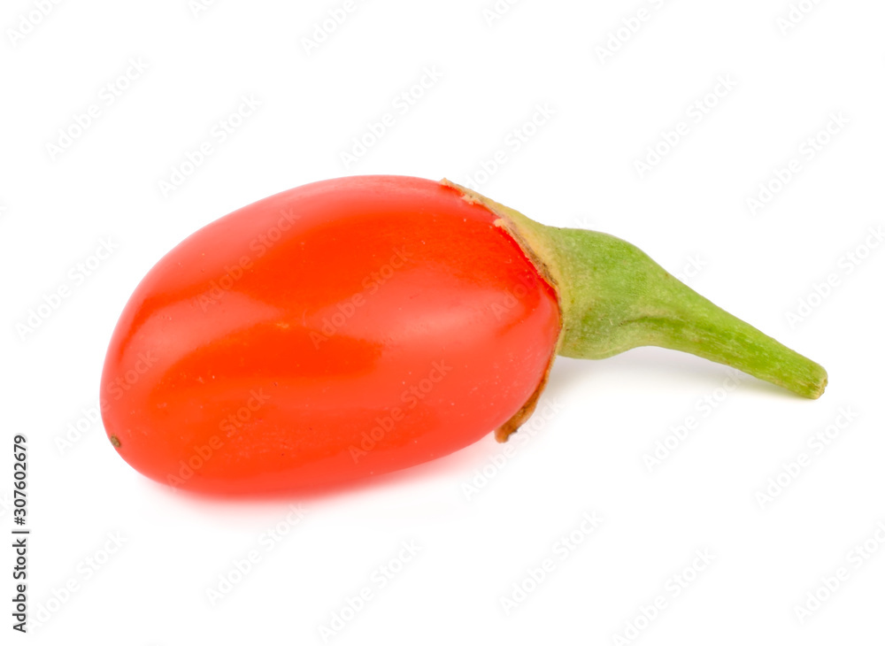 Goji Berry. Isolated on White Background. Goji Berry. Isolated on White Background.