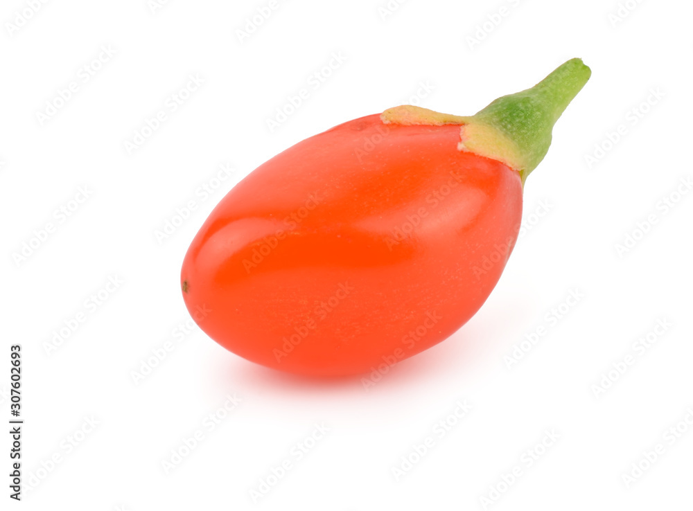 Goji Berry. Isolated on White Background. Goji Berry. Isolated on White Background.