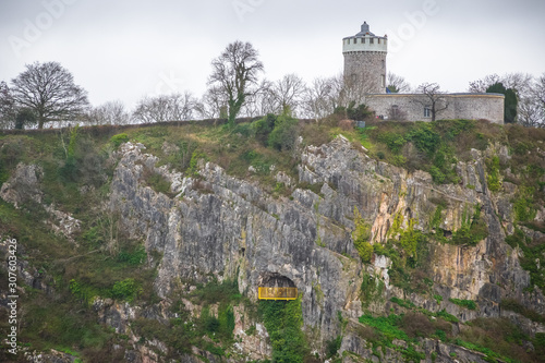 Clifton Observatory on the St Vincent's Rocks in Bristol, England photo