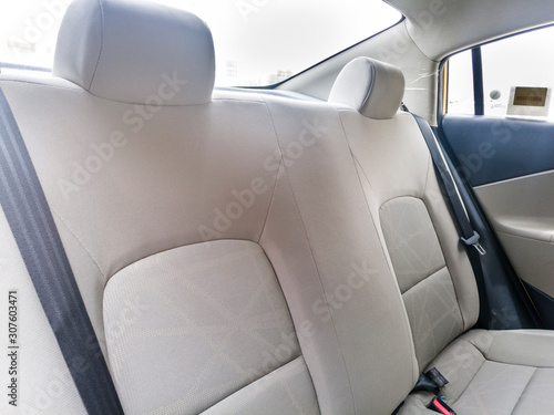 clean and shining interior seats of a modern vehicle after cleaning service  © Ali Magsi