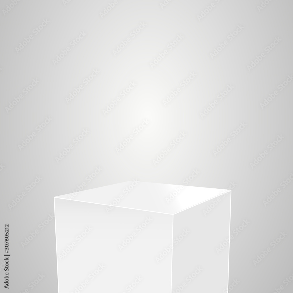 Abstract simple realistic pedestal template. Perfect for your projects. Vector illustration. Abstract simple realistic pedestal template. Perfect for your projects. Vector illustration.