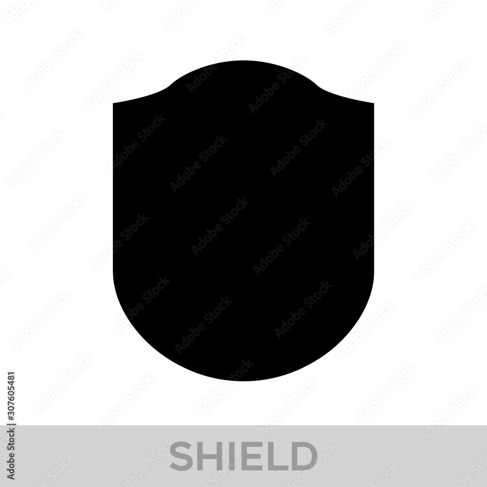 Vector Shield icon. Heraldic shields, security black labels. Knight award, medieval royal vintage badges isolated vector. Vector Shield icon. Heraldic shields, security black labels. Knight award, medieval royal vintage badges isolated vector.