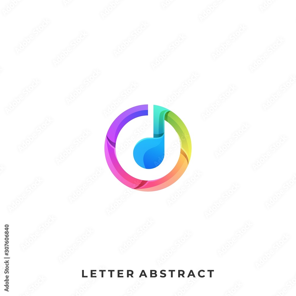 Circle Music Illustration Vector Template Circle Music Illustration Vector Template
