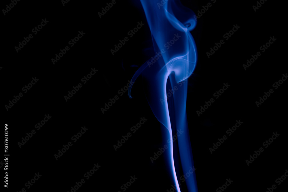 single colored smoke aginst black background single colored smoke aginst black background
