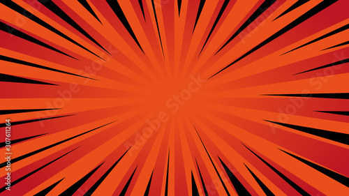 Comics colorfull toons background with copy space for text and messages. Vector backdrop illustrations with division.