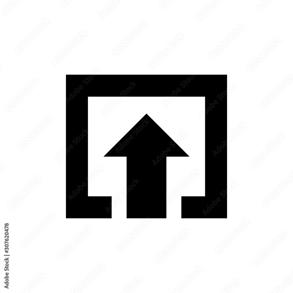 Uploading Vector Glyph Icon. Pixel perfect Uploading Vector Glyph Icon. Pixel perfect