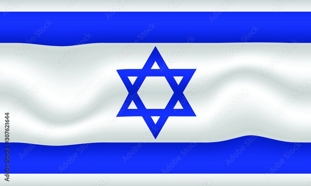 Vector illustration of the flag of Israel, can be used as background, wallpaper, project, template and other. Vector illustration of the flag of Israel, can be used as background, wallpaper, project, template and other.
