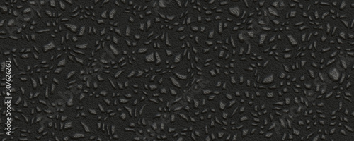 3d material irregular black pave stone background