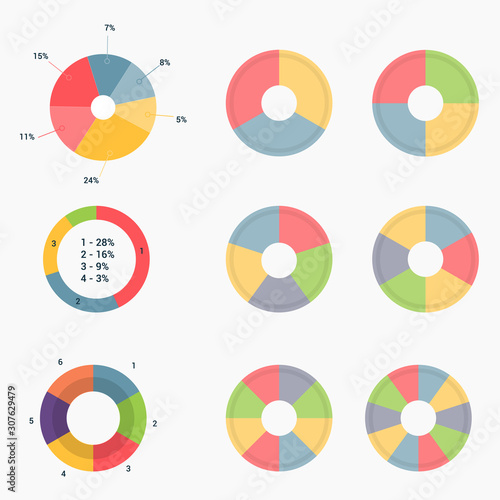 Business infographic template.