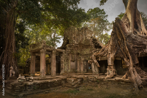 Amazing old temple ruins in Cambodia