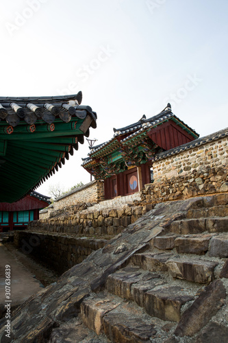 Goseong Hyanggyo in Goseong-gun, South Korea. Hyanggyo is a school of Joseon Dynasty.