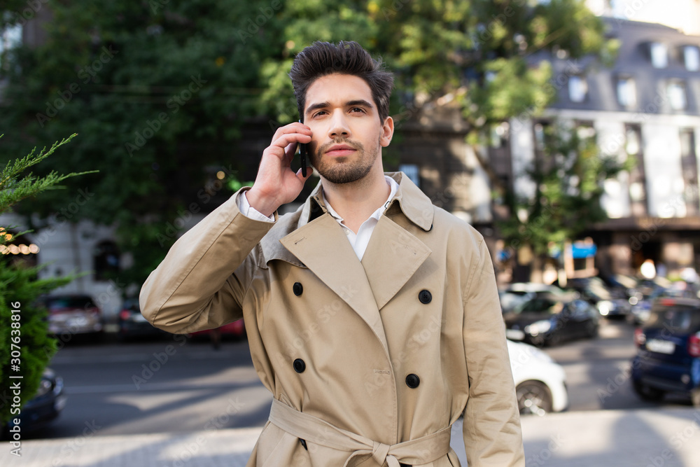 Man cheap in trench