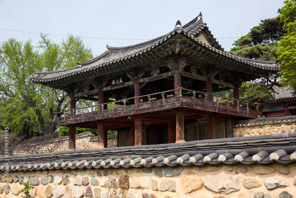 Miryang Hyanggyo in Miryang-si, South Korea. Hyanggyo is a school of Joseon Dynasty.