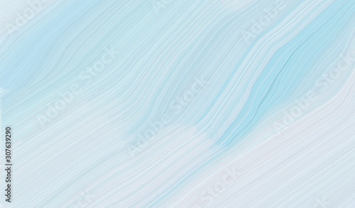 smooth swirl waves background design with powder blue, lavender and light blue color