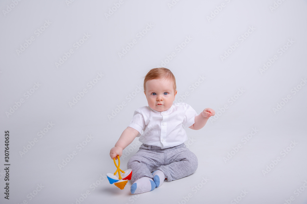 portrait of child smiling isolated on white background portrait of child smiling isolated on white background