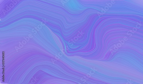 smooth swirl waves background design with medium slate blue, medium purple and slate blue color © Eigens