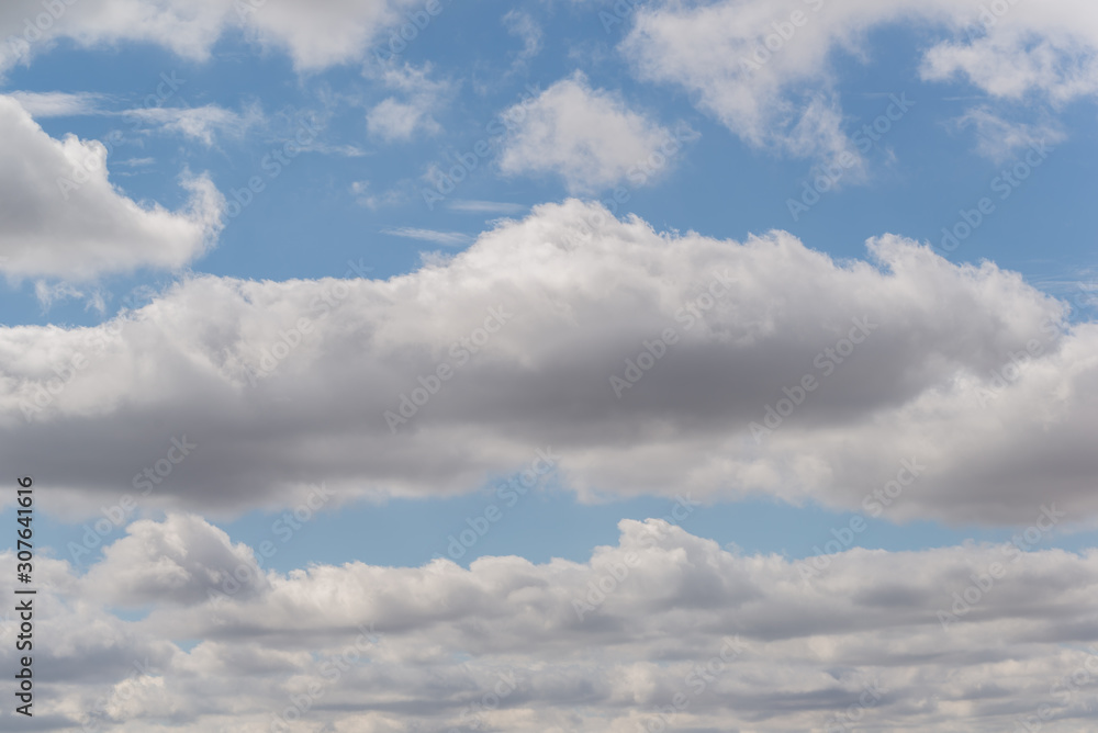 Obraz premium Clouds and blue sky background