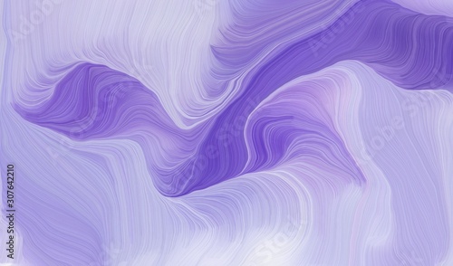 elegant curvy swirl waves background design with light pastel purple, light steel blue and slate blue color