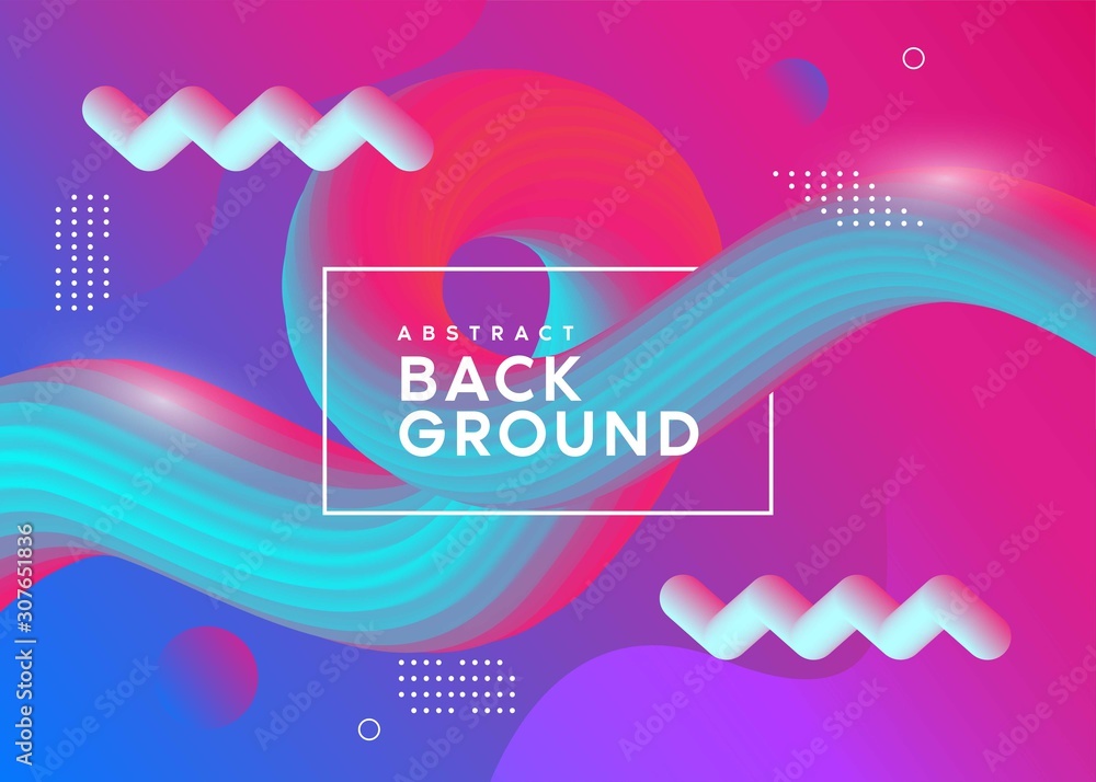 abstract colorful and gradient background