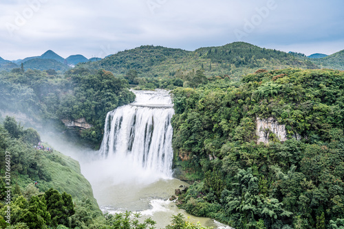 Scenery of Huangguoshu waterfall in Guizhou  China