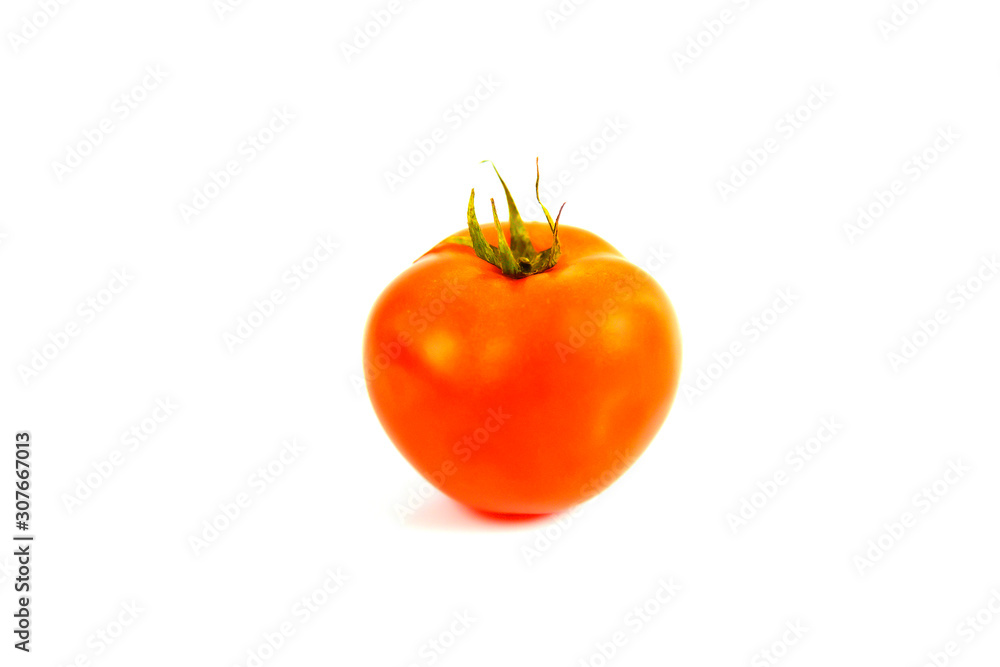 tomato isolated on a white background tomato isolated on a white background