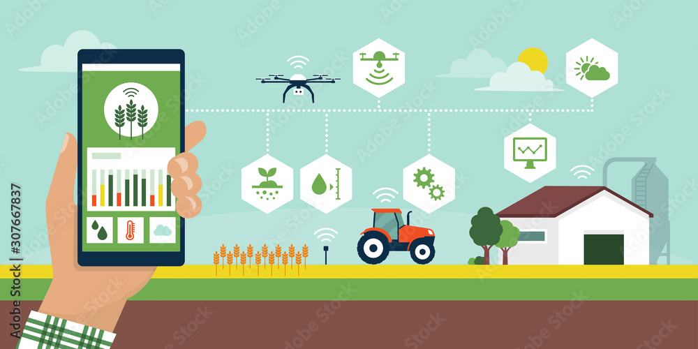 Smart agriculture app Smart agriculture app