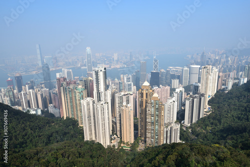 Bird view from Victoria peak, Hong Kong © Tonic Ray Sonic