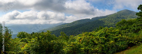 Appalachian Mountain View Along the Blue Ridge Parkway