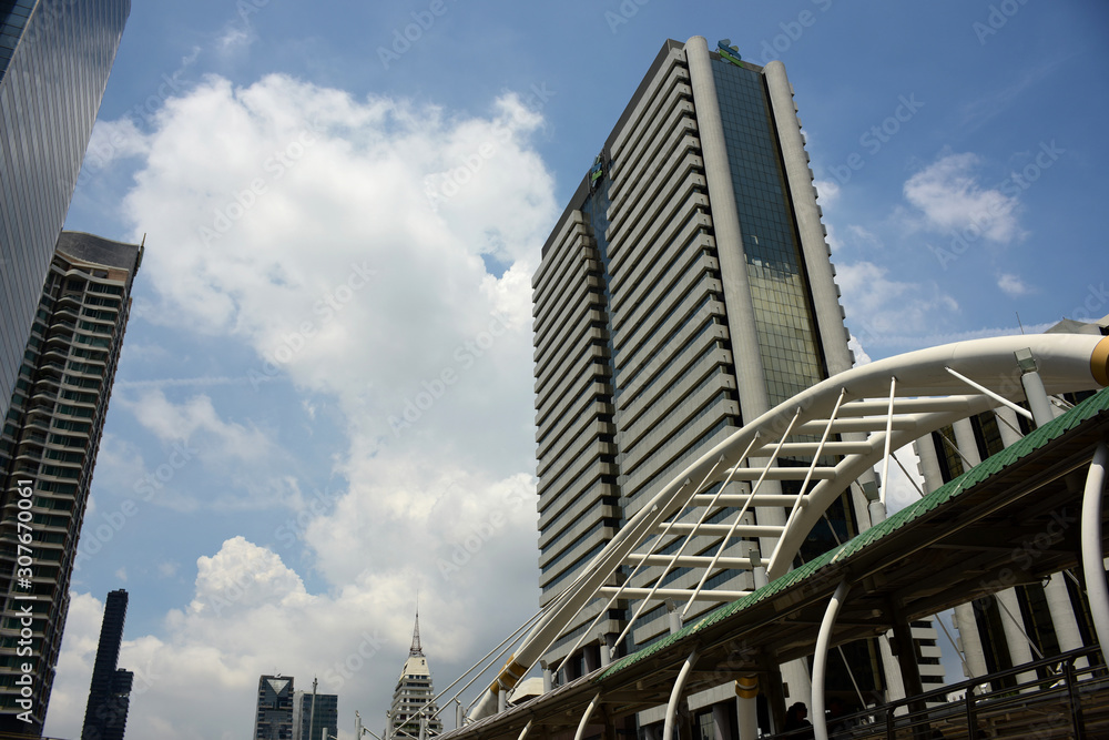 Fototapeta premium City modern architecture,