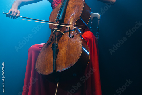 Photos Playing Cello