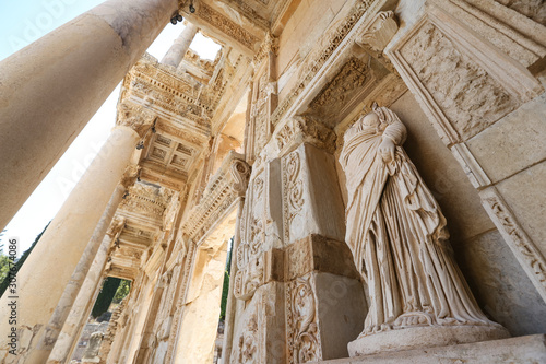 Episteme, knowledge Statue in Ephesus Ancient City, Izmir, Turkey