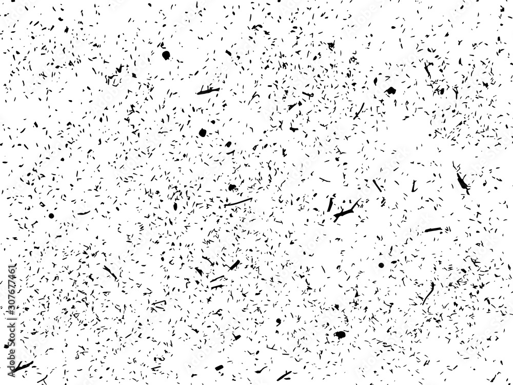 Ink blots Grunge Urban Background. Texture Vector. Dust Overlay Distress Grain. Black paint splattered, poster for your design.