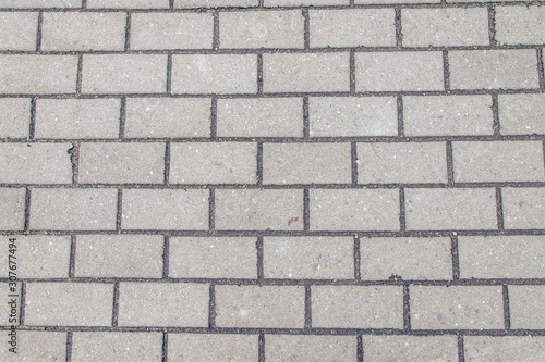 Wallpaper Mural dirty paving slabs in rectangular shape Torontodigital.ca