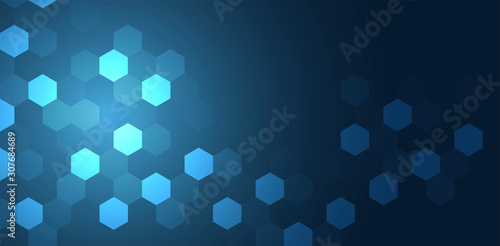 sfondo esagoni, tecnologia, connessioni, 