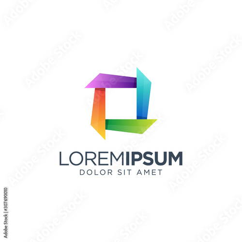 Free Download Square Logo Design - GFXLoad