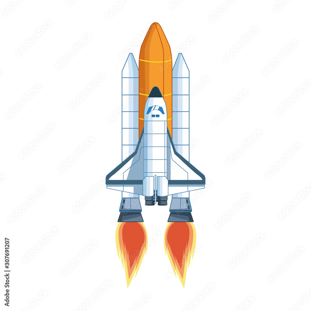 spaceship launch icon, colorful design spaceship launch icon, colorful design
