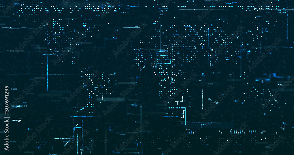 Abstract digital network data background, 3D rendering Abstract digital network data background, 3D rendering