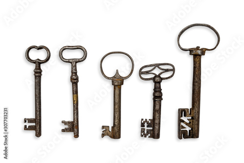 old antique keys old craftsmanship © AnneGM