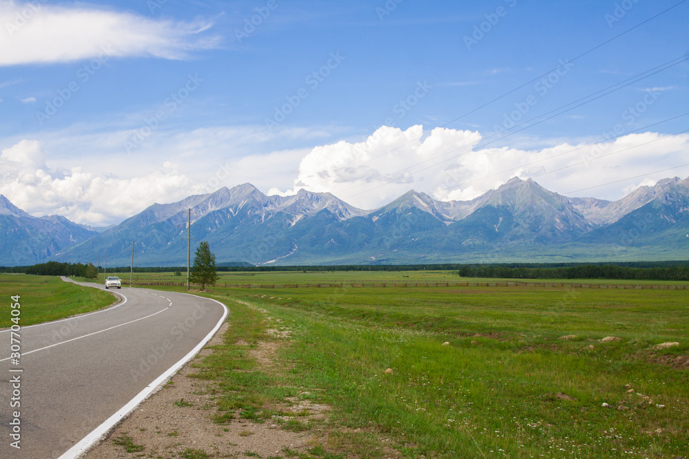 road in mountains summer trave road in mountains summer trave