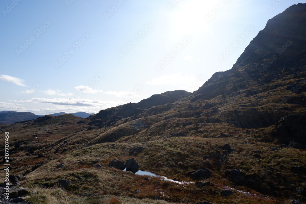 views from Ben Arthur - the Cobbler, Scotland views from Ben Arthur - the Cobbler, Scotland