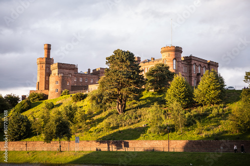 Vászonkép Inverness Cathedral in the highlands of Scotland